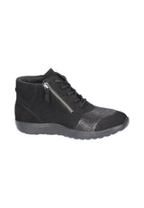 Waldlaufer Womens Ankle Boot 815M80 Schwarz