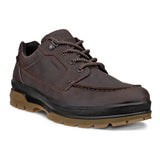 Ecco Mens Rugged Track Moc Toe Waterproof Walking Shoes Cafe