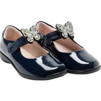 Lelli Kelly Girls School Shoe Selena Navy Patent