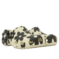 Crocs Girls Classic Pop Petals Clog Black/White