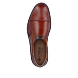 Rieker men's brown leather slip-on shoe