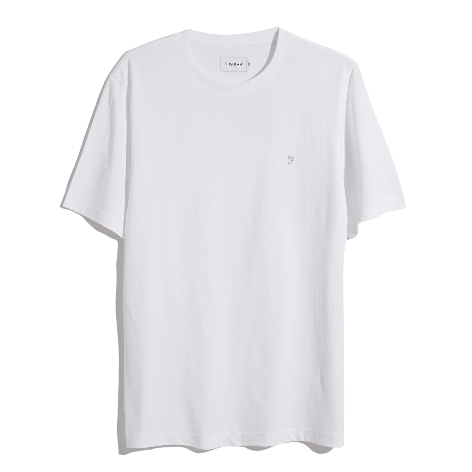 Farah Mens T-Shirt Dean SS White