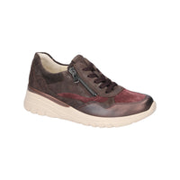Waldlaufer Womens Trainer 927003 Brown Bordo