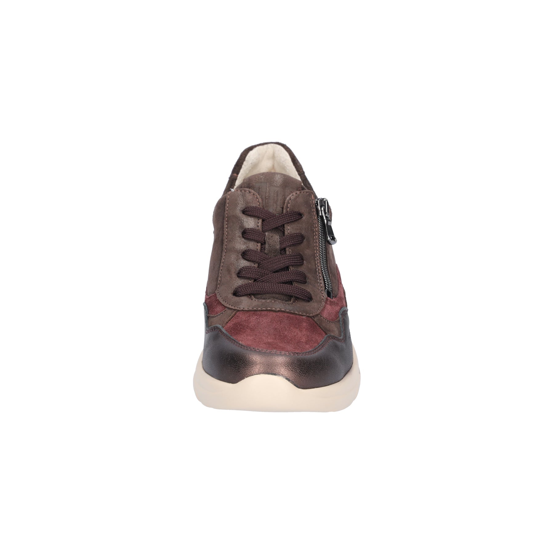 Waldlaufer Womens Trainer 927003 Brown Bordo