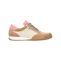 Waldlaufer Womens Trainer Poppy Toffee/Light Gold