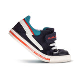 Pablosky boys' leather lace-up trainer