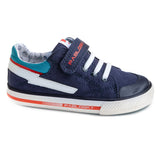 Pablosky boys' leather lace-up trainer