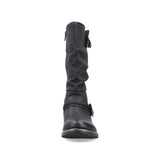 Rieker Womens Mid Length Boot 98860-00 Black