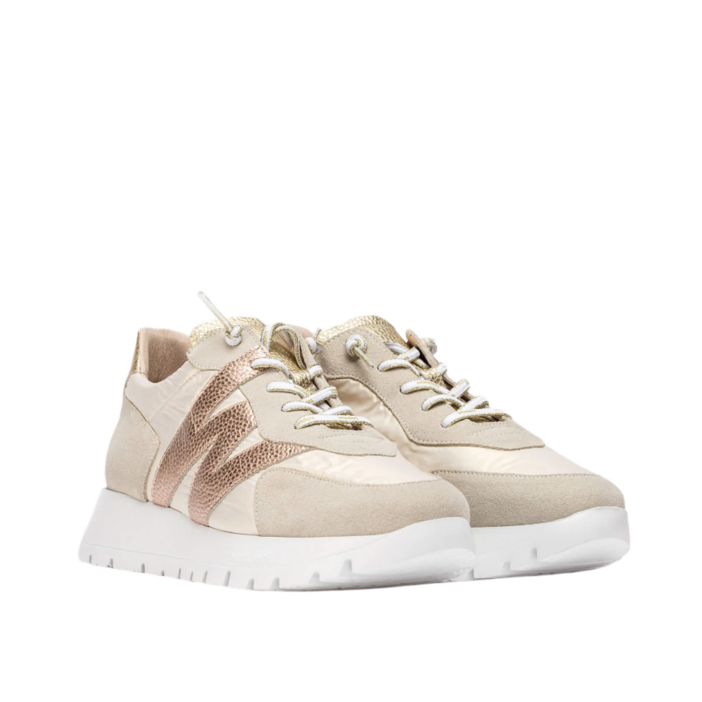 Wonders Womens Trainer A-2464 Beige/Sand/Rame