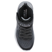 Skechers Boys Trainer S-Lights Vortex 2.0 Quantroid Black/Silver