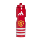 Adidas Manchester United red and white 750ml water bottle with team crest