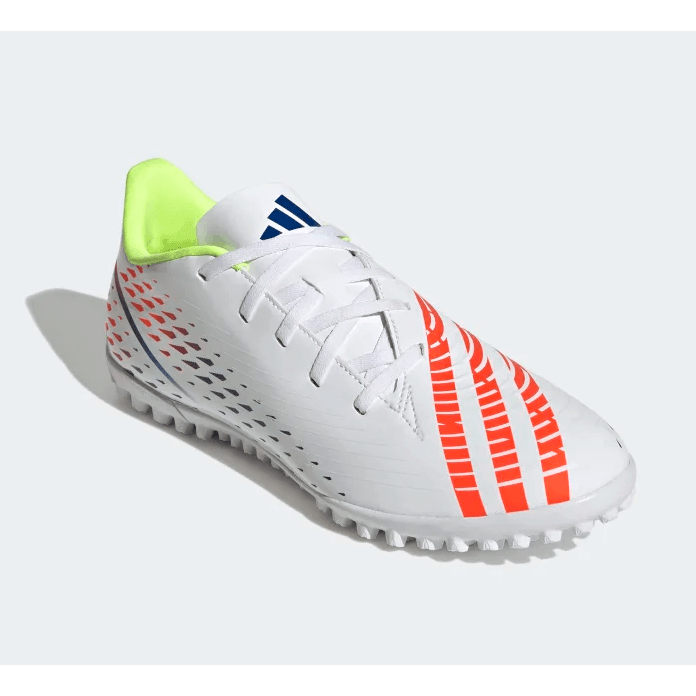 Adidas Astro Turf Boots Predator Edge.4 TF Cloud White Solar Yellow Power Blue