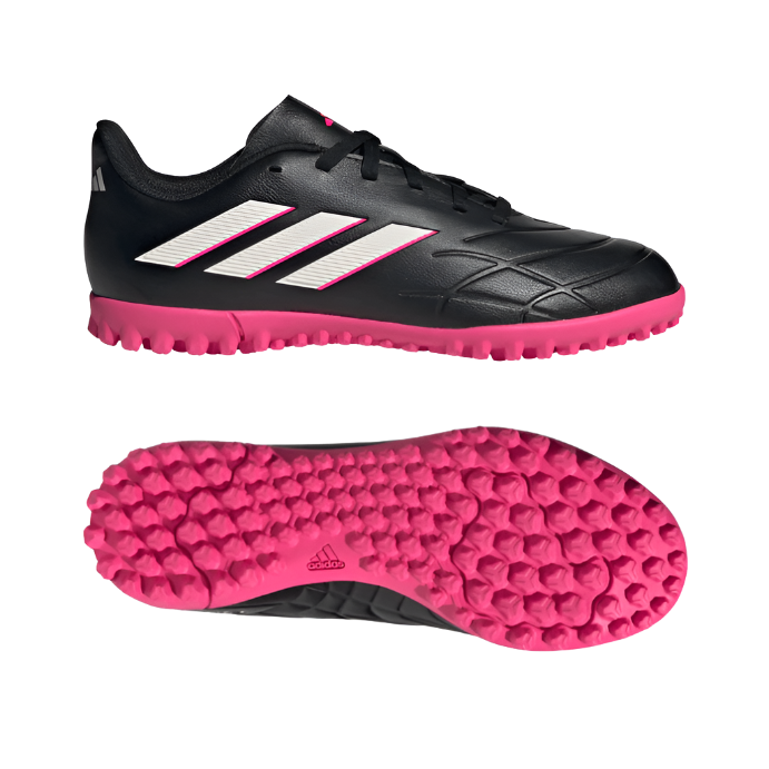Adidas Kids Astro Turf Boots Copa Pure.4 TF J Black White Pink