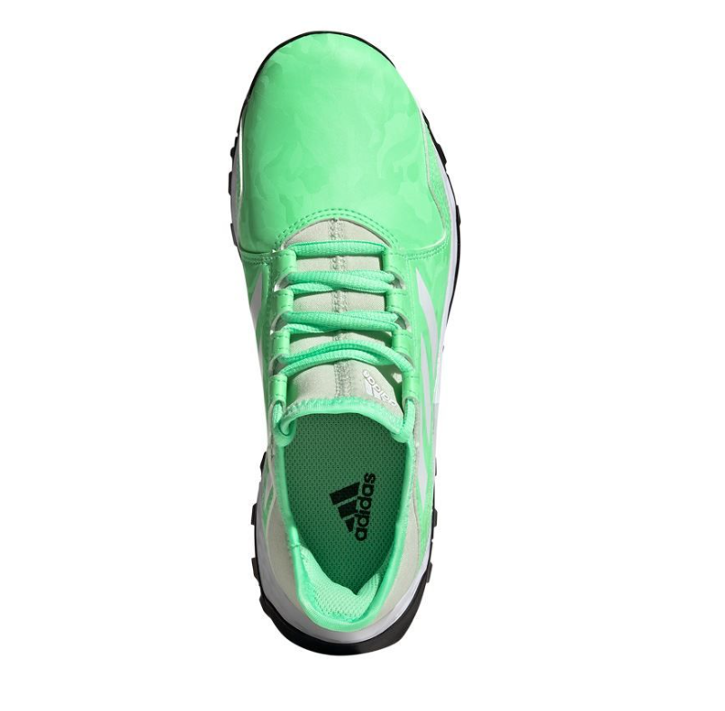 Green and best sale white shoes