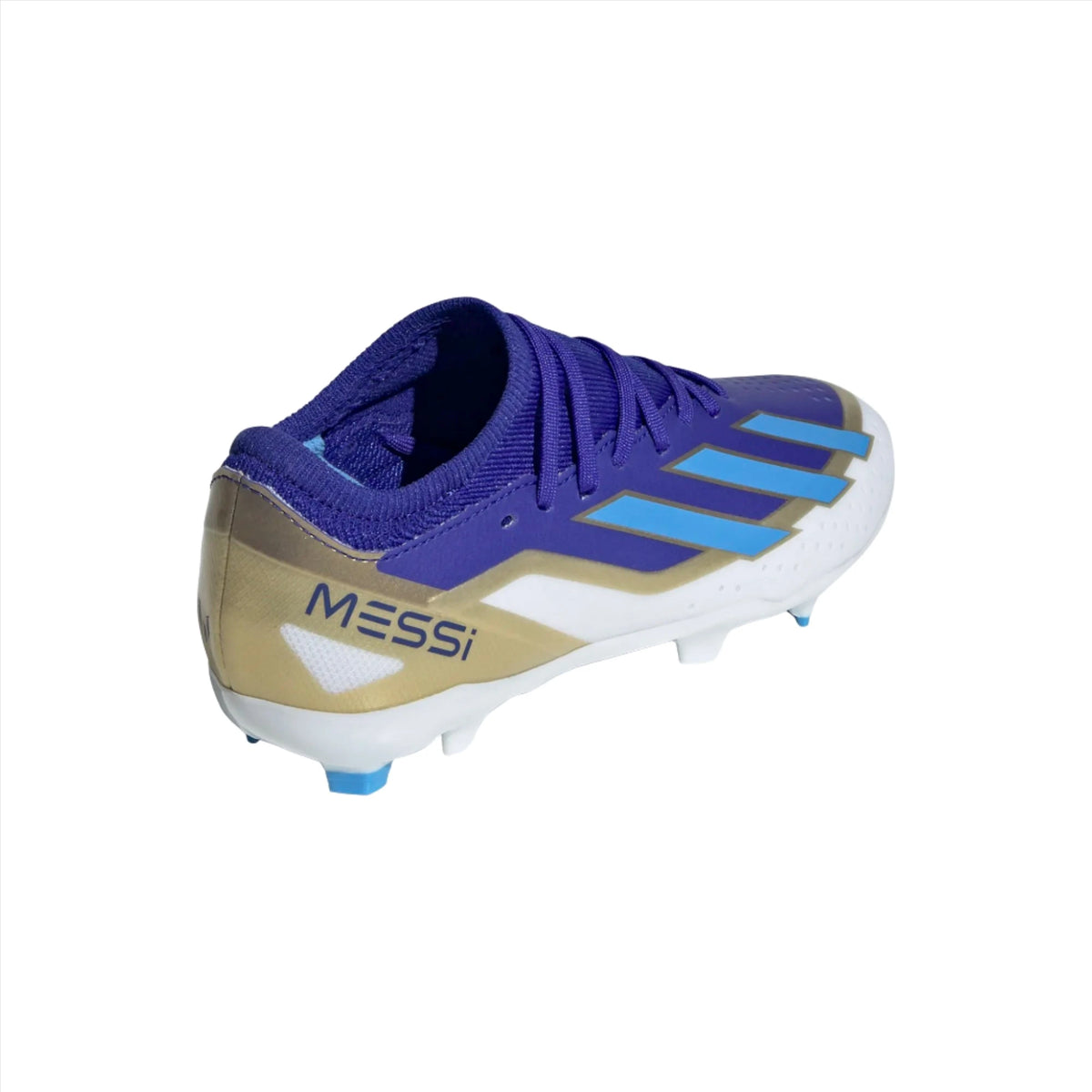 Adidas Kids Messi Football Boot X Crazyfast League FG J Lucid Blue Blu Donaghys