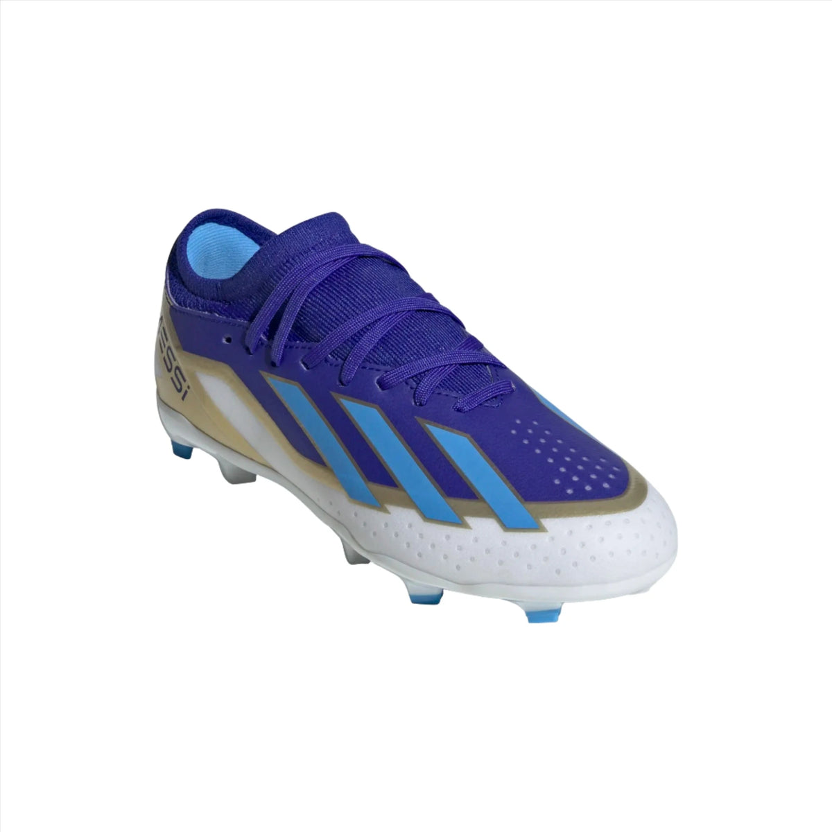 Adidas Kids Messi Football Boot X Crazyfast League FG J Lucid Blue Blu Donaghys