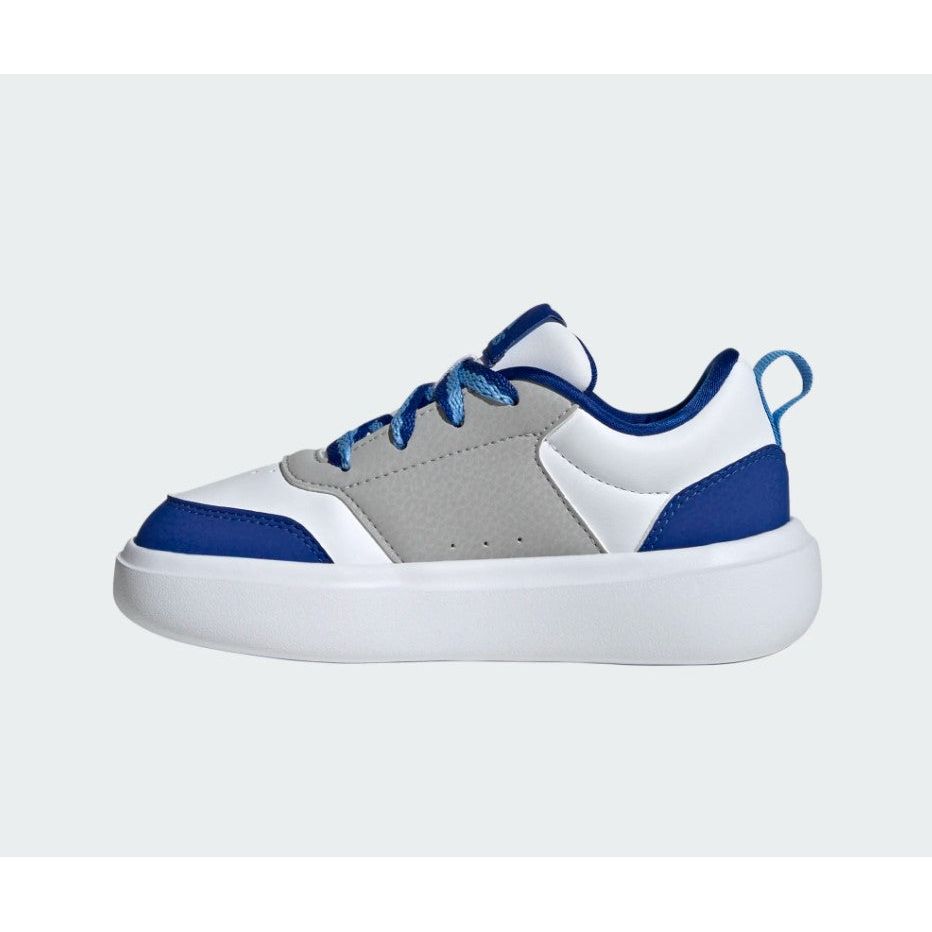 Adidas Boys Trainer Park Street Cloud White/Blue/Royal Blue