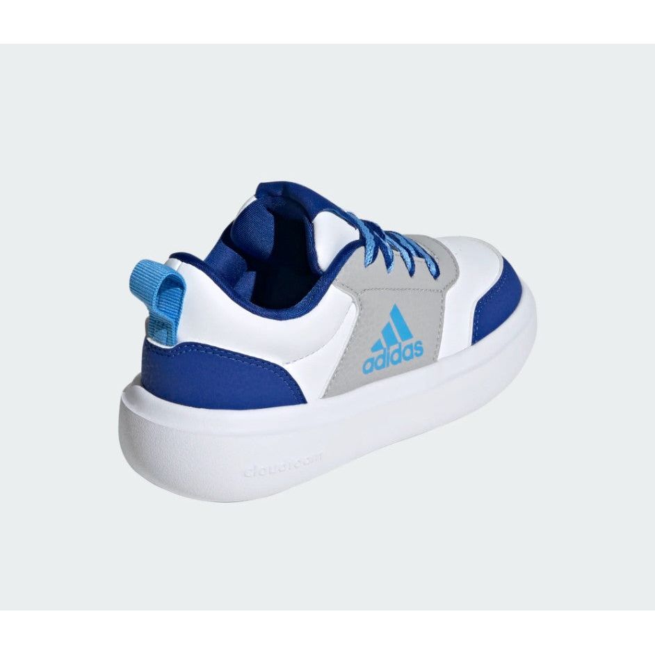 Adidas Boys Trainer Park Street Cloud White/Blue/Royal Blue