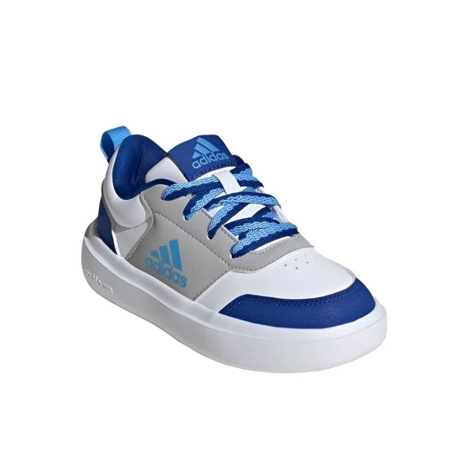 Adidas Boys Trainer Park Street Cloud White/Blue/Royal Blue