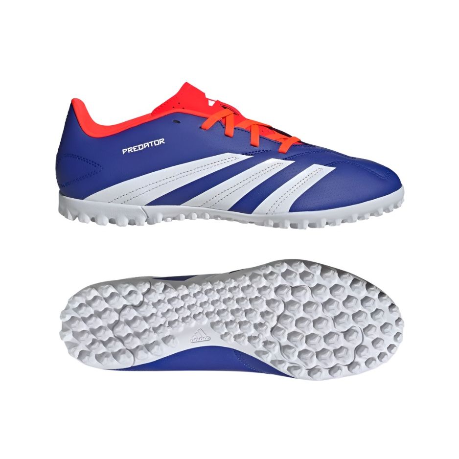 Adidas Adults Astro Turf Boots Predator TF Blue/White/Solar Red