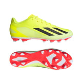 Adidas Mens Football Boots X Crazyfast Club FxG Team Solar Yellow 2/Core Black/Cloud White