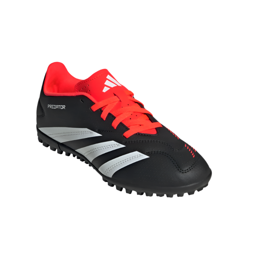 Adidas Kids Astro Turf Boots Predator Club L TF J Core Black Cloud White Solar Red