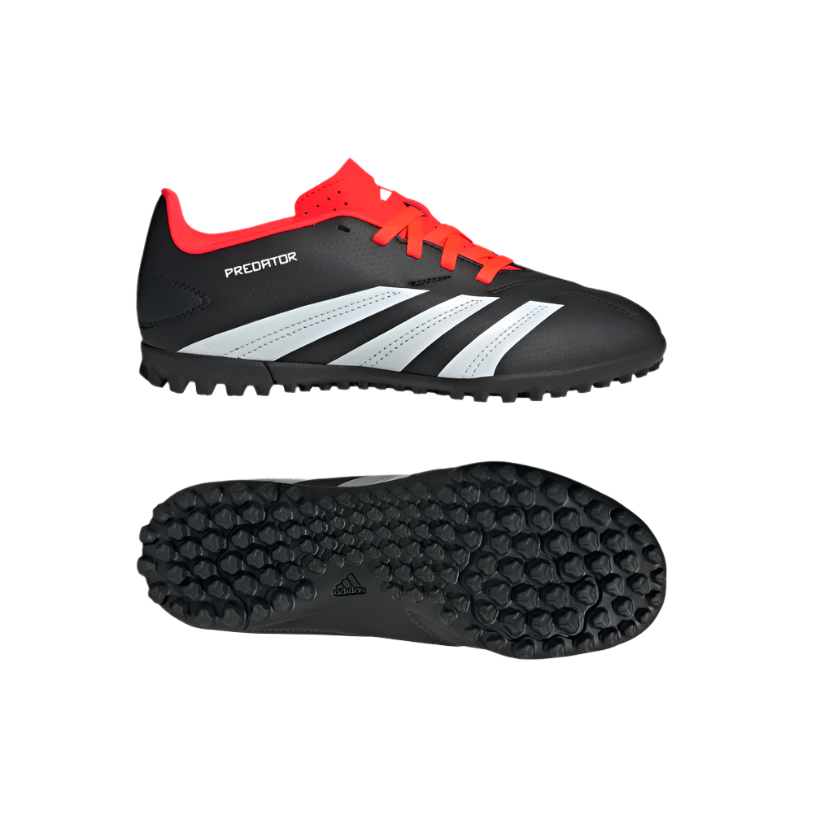 Adidas Kids Astro Turf Boots Predator Club L TF J Core Black Cloud Whi Donaghys