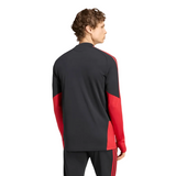 Adidas Junior 1/4 Zip Top Manchester United 26/27 Tiro Training Black