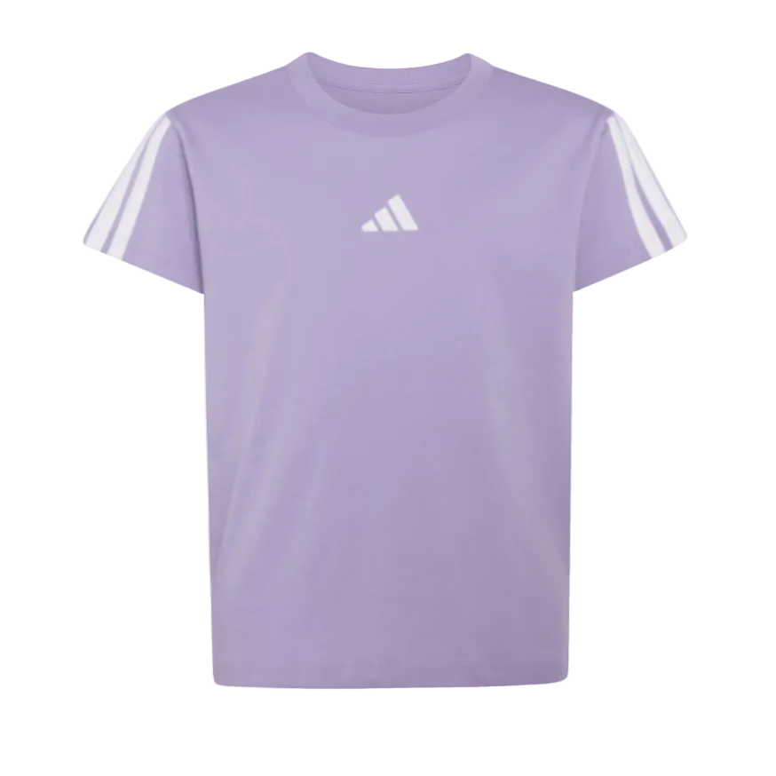 Adidas Junior Girls T-Shirt Essentials Maglil/White