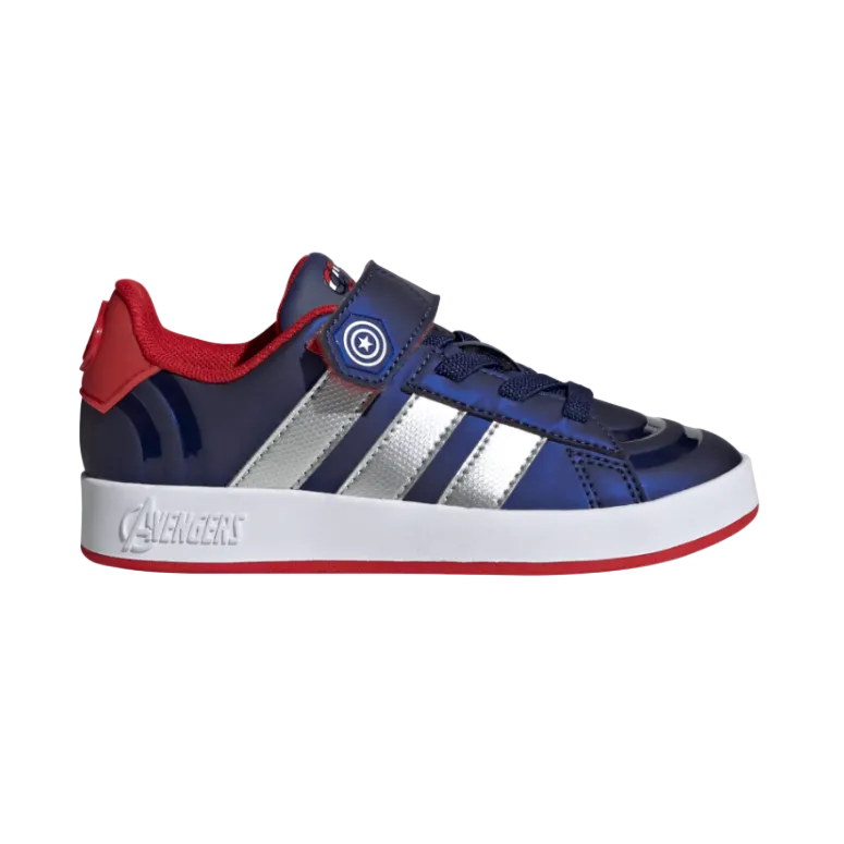 Adidas Kids Trainer Grand Court Captain America Blue