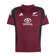 Adidas Kids T-Shirt All Blacks Performance Maroon/Black