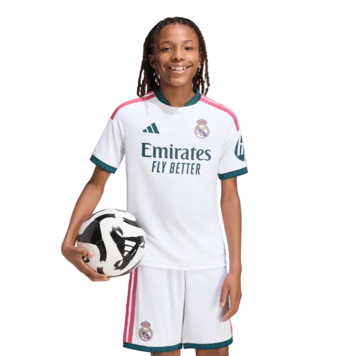 Adidas Kids Jersey Real Mardid 26/27 Home White