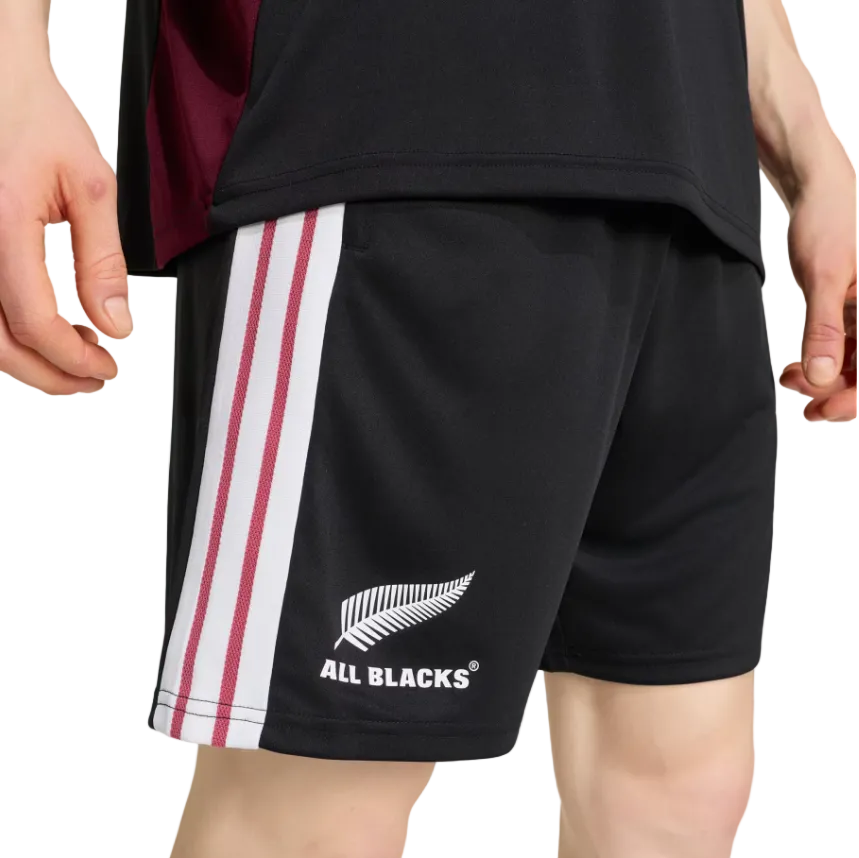 Adidas Mens Shorts All Black Gym Black/White