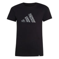 Adidas Girls T-Shirt Animal Black