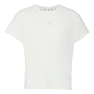 Adidas Girls T-Shirt KY3617 White