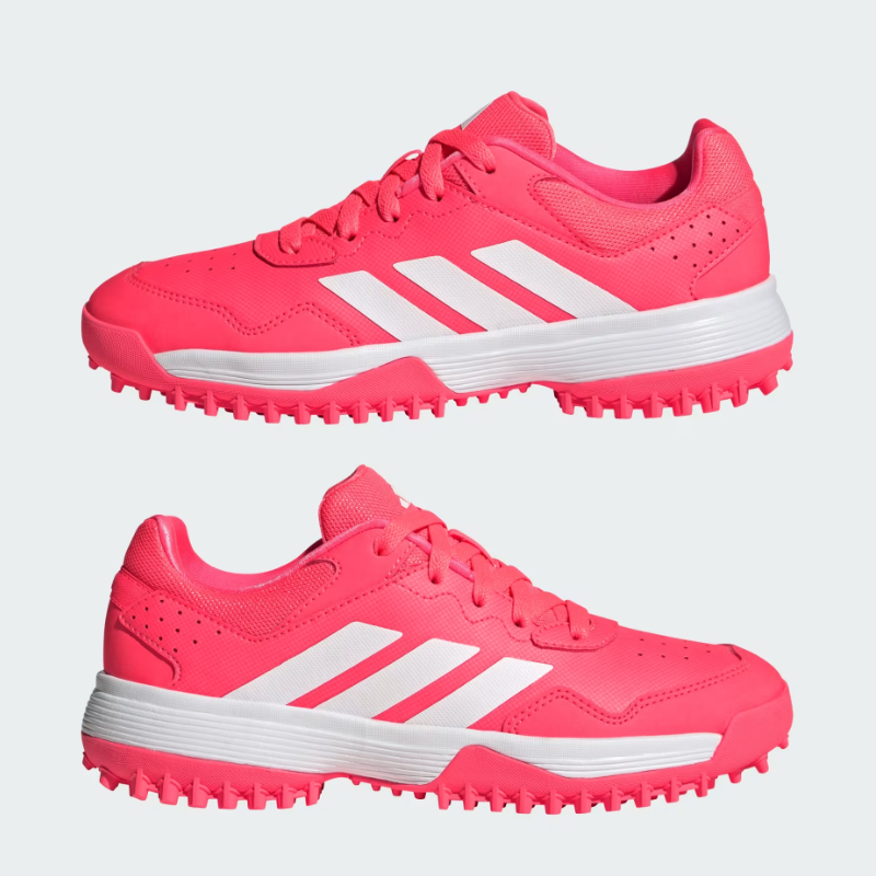 Adidas Kids Hockey Youngstar 2K Field Hockey Trainers Pink/White