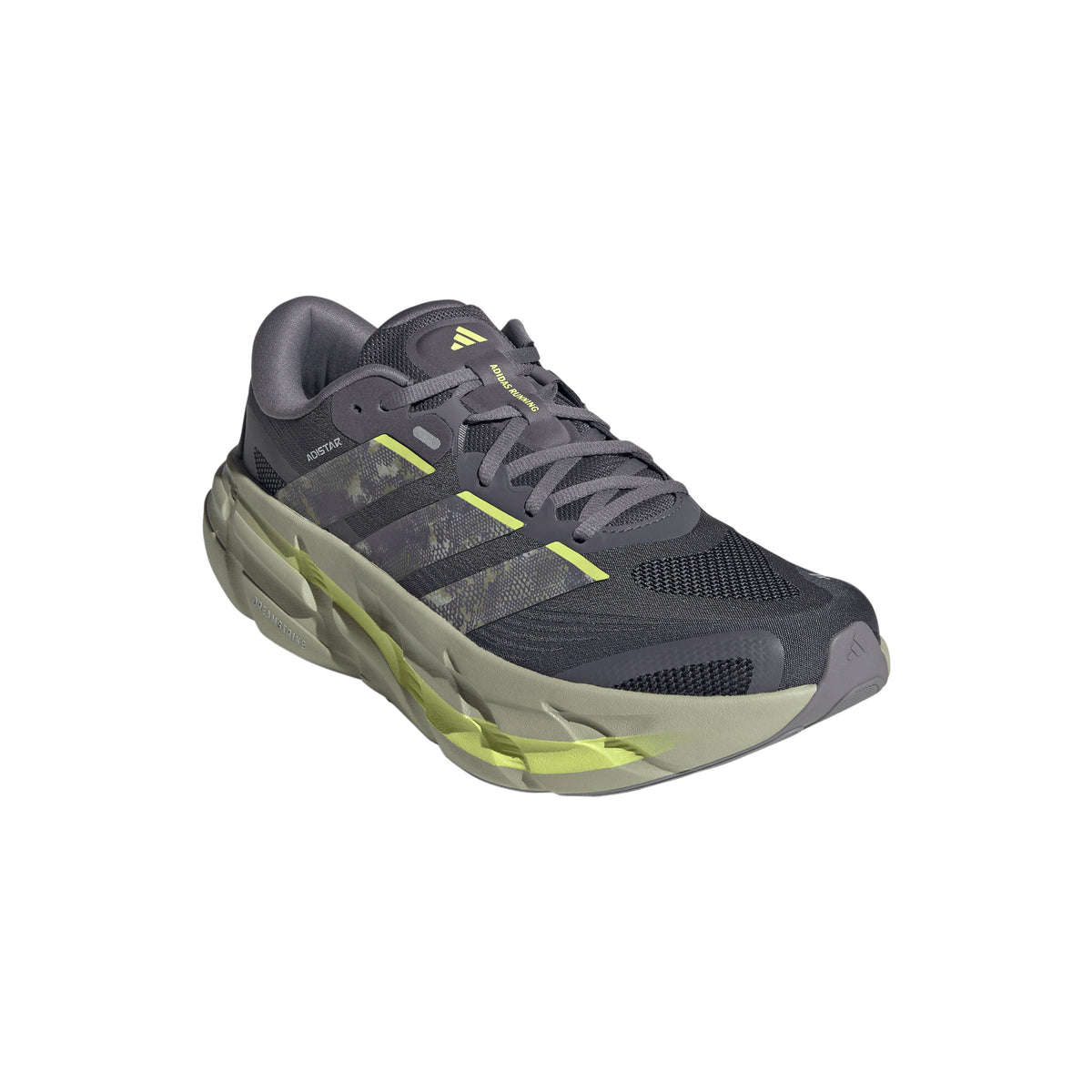 Adidas men's trainer adistar 5 halo green/semi flash lime/aurora onix