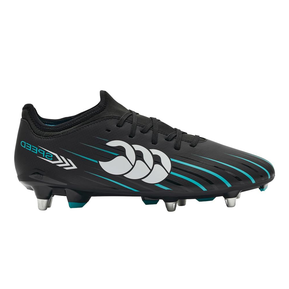 Canterbury Speed Falcon 2.0 Team Soft Ground Boots Black/Green