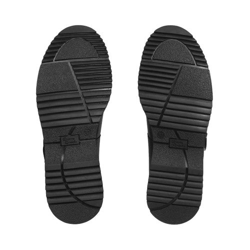 Angry Angels Girls School Shoe Embrace Black