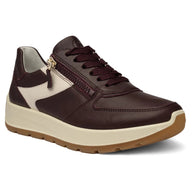 Ara Womens Trainer 12-25112 Merlot/Cream