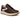 Ara women's merlot and cream wide fit trainers with gum sole