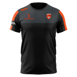 McKeever Adults Armagh Bespoke Core Tech Tee Black
