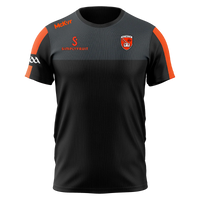 McKeever Adults Armagh Bespoke Core Tech Tee Black