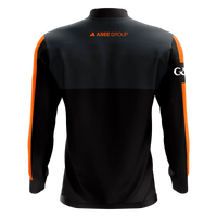 Mckeever black quarter-zip top