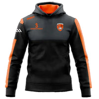 Mckeever kids' black and charcoal hoodie