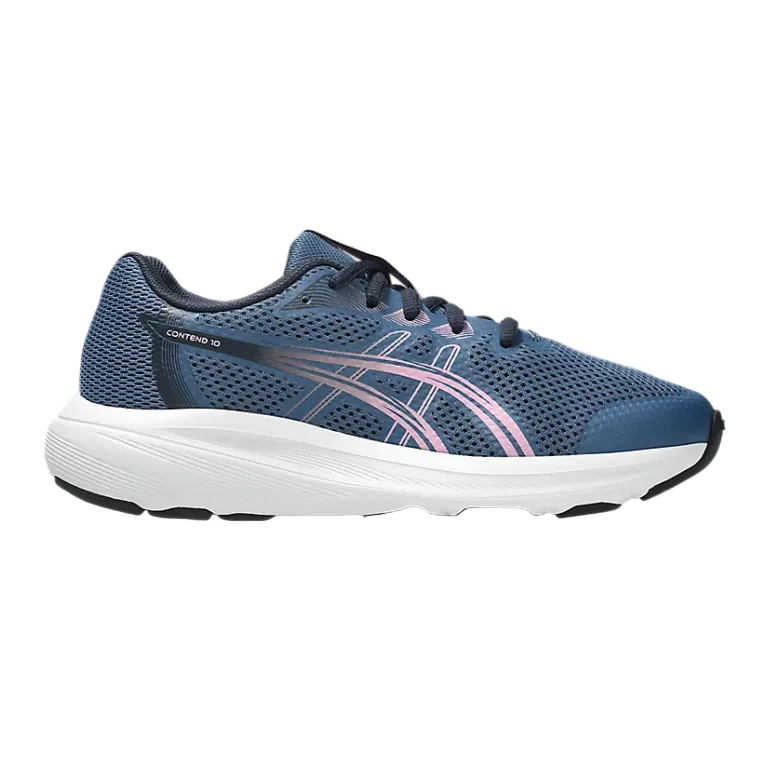 Asics Girls Trainer Contend 10 GS Grand Shark/Bubblegum