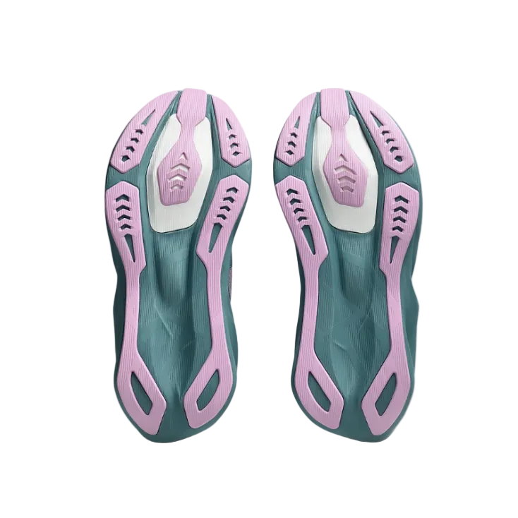 Asics Womens Trainer Novablast 6 Foggy Teal/Hazy Lilac