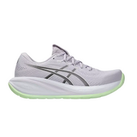 Asics women's lilac and yellow mesh running trainer