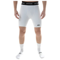 Atak Mens Compression Shorts White