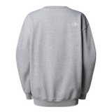 North Face Womens Crew Sweatshirt Light Grey Heather